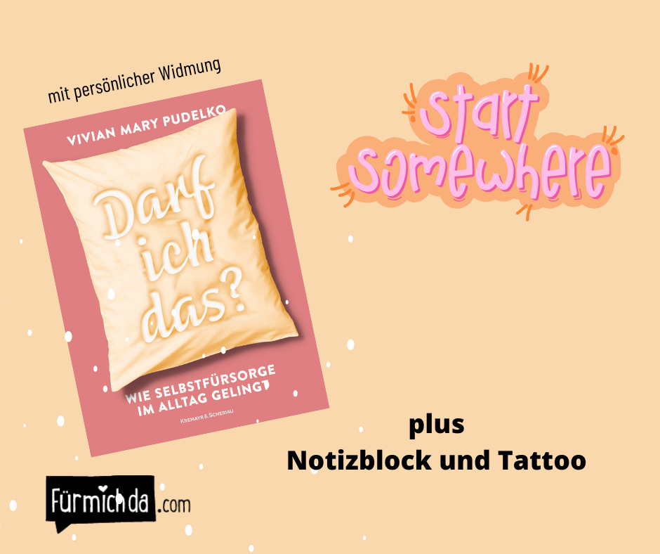 Start somewhere - Buch und Reminder